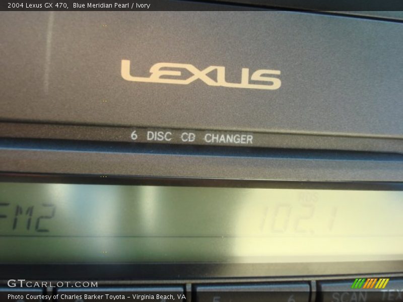 Blue Meridian Pearl / Ivory 2004 Lexus GX 470