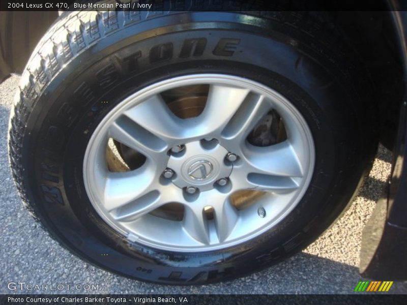 Blue Meridian Pearl / Ivory 2004 Lexus GX 470