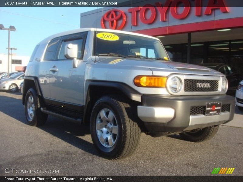 Titanium Metallic / Dark Charcoal 2007 Toyota FJ Cruiser 4WD