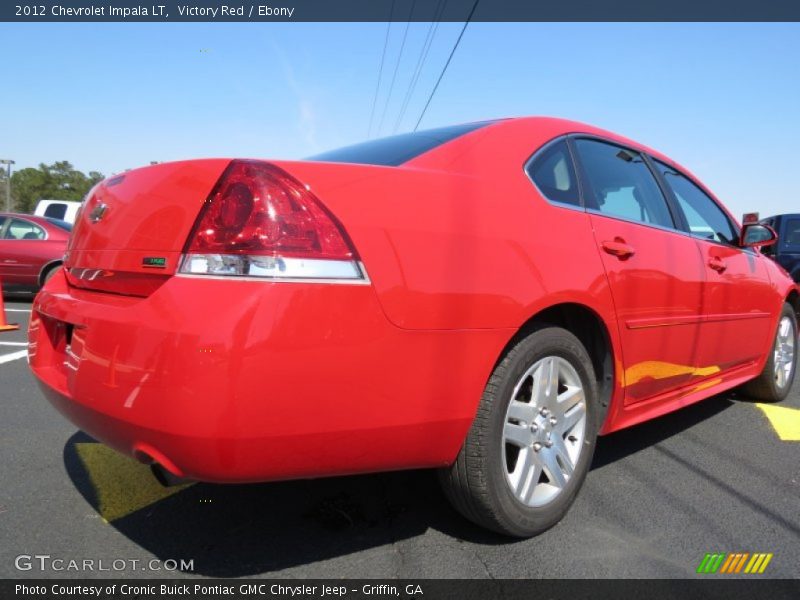 Victory Red / Ebony 2012 Chevrolet Impala LT