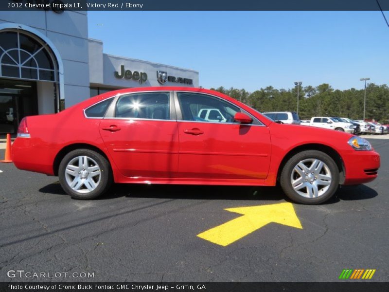 Victory Red / Ebony 2012 Chevrolet Impala LT