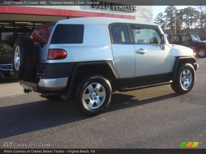 Titanium Metallic / Dark Charcoal 2007 Toyota FJ Cruiser 4WD