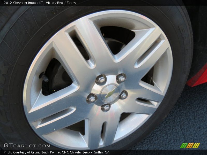 Victory Red / Ebony 2012 Chevrolet Impala LT