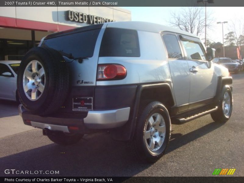 Titanium Metallic / Dark Charcoal 2007 Toyota FJ Cruiser 4WD