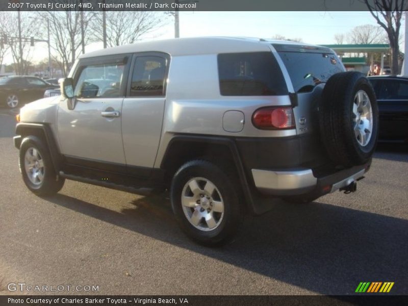 Titanium Metallic / Dark Charcoal 2007 Toyota FJ Cruiser 4WD