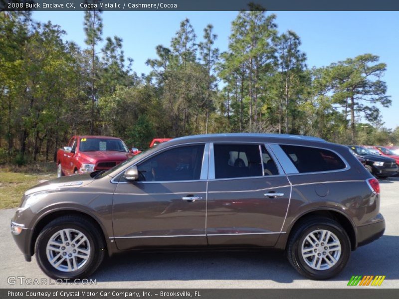 Cocoa Metallic / Cashmere/Cocoa 2008 Buick Enclave CX