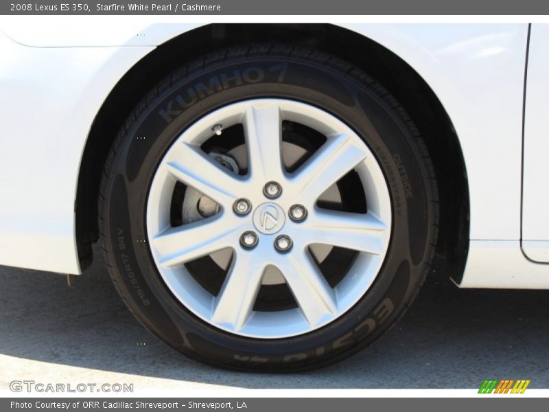 Starfire White Pearl / Cashmere 2008 Lexus ES 350