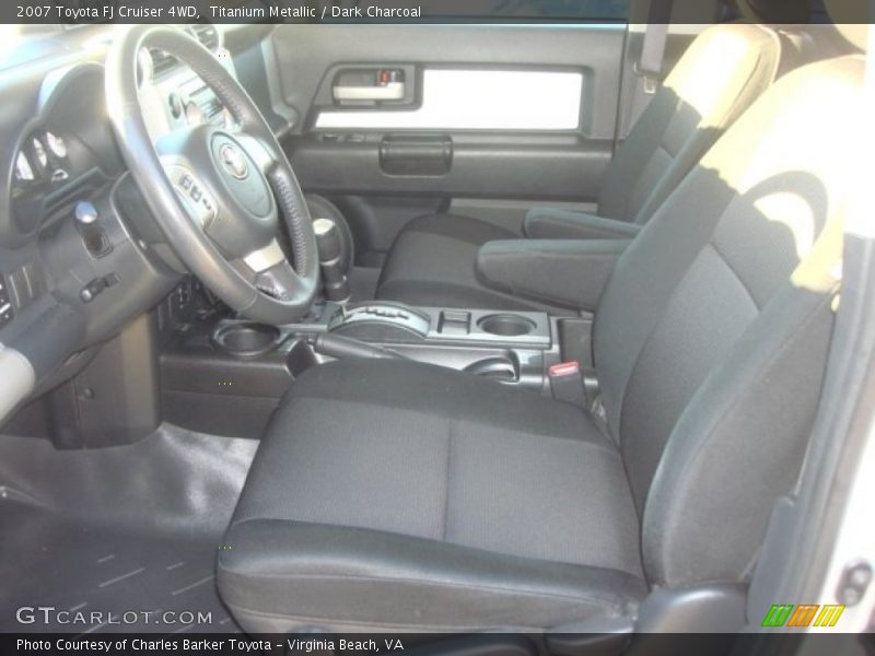 Titanium Metallic / Dark Charcoal 2007 Toyota FJ Cruiser 4WD
