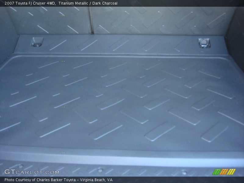 Titanium Metallic / Dark Charcoal 2007 Toyota FJ Cruiser 4WD