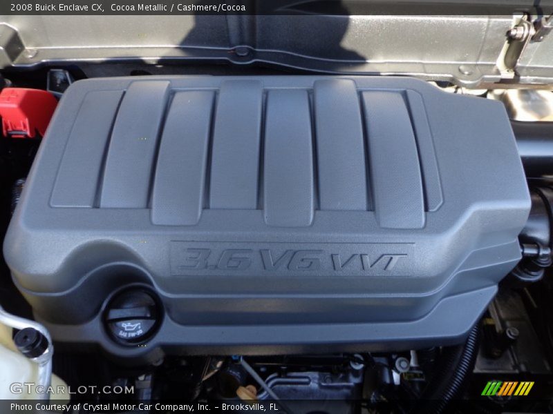 Cocoa Metallic / Cashmere/Cocoa 2008 Buick Enclave CX