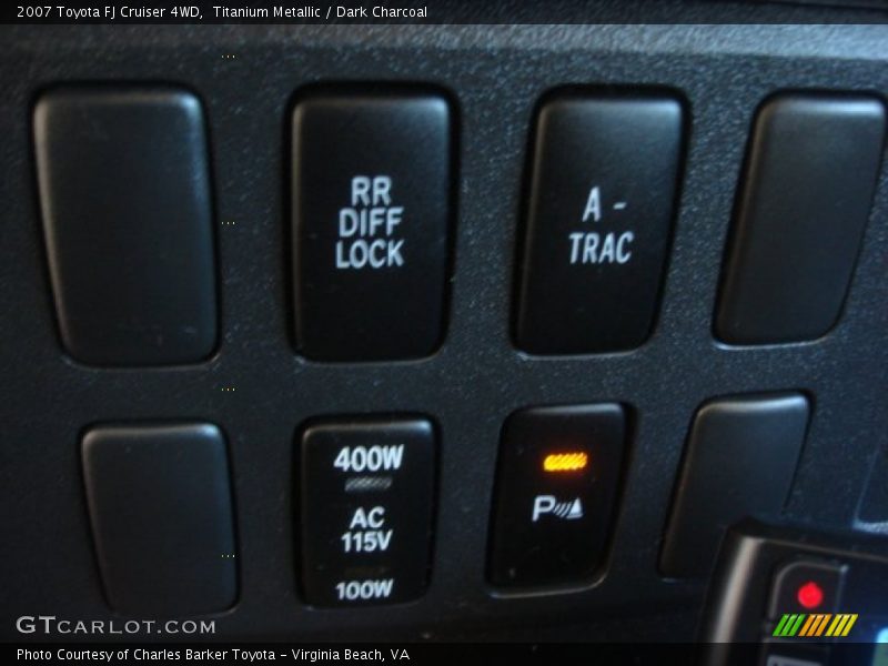 Titanium Metallic / Dark Charcoal 2007 Toyota FJ Cruiser 4WD
