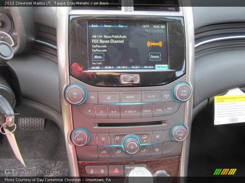 Taupe Gray Metallic / Jet Black 2013 Chevrolet Malibu LT