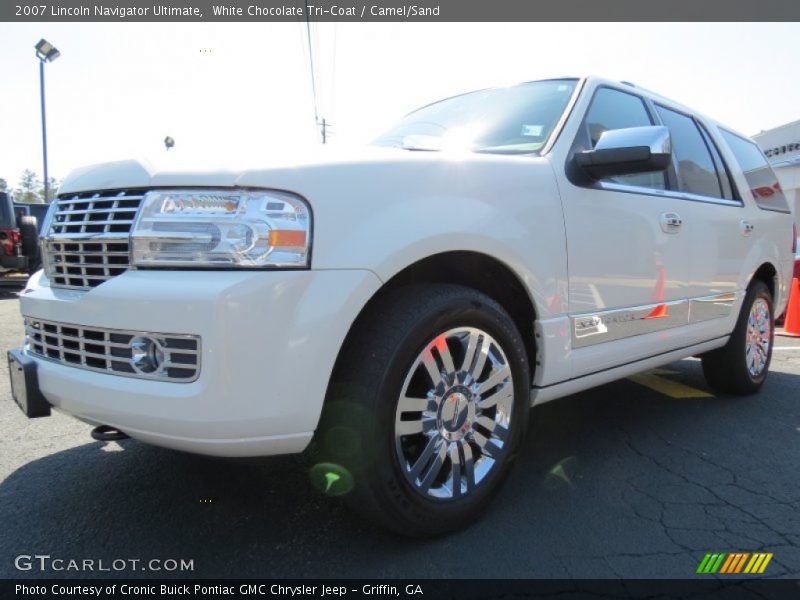 White Chocolate Tri-Coat / Camel/Sand 2007 Lincoln Navigator Ultimate