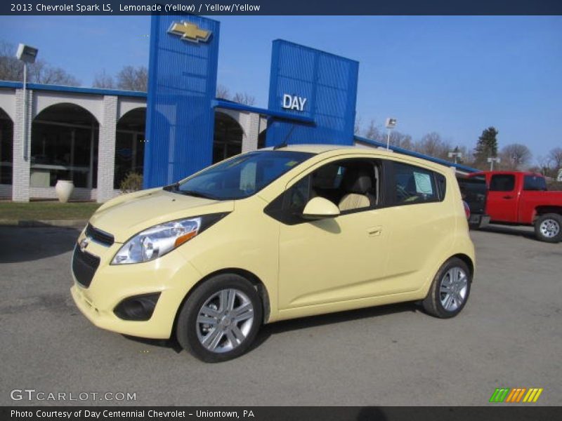 Lemonade (Yellow) / Yellow/Yellow 2013 Chevrolet Spark LS