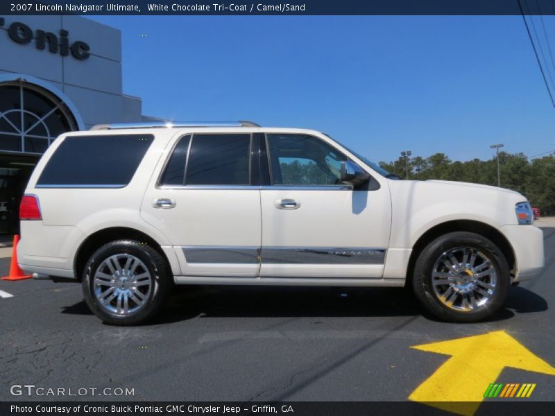 White Chocolate Tri-Coat / Camel/Sand 2007 Lincoln Navigator Ultimate