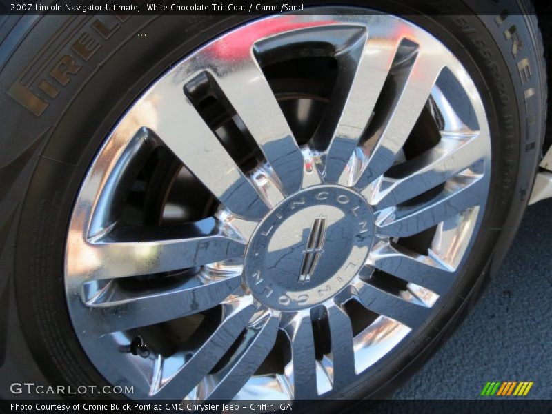 White Chocolate Tri-Coat / Camel/Sand 2007 Lincoln Navigator Ultimate