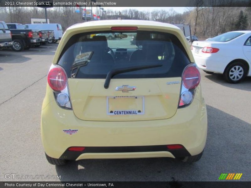 Lemonade (Yellow) / Yellow/Yellow 2013 Chevrolet Spark LS