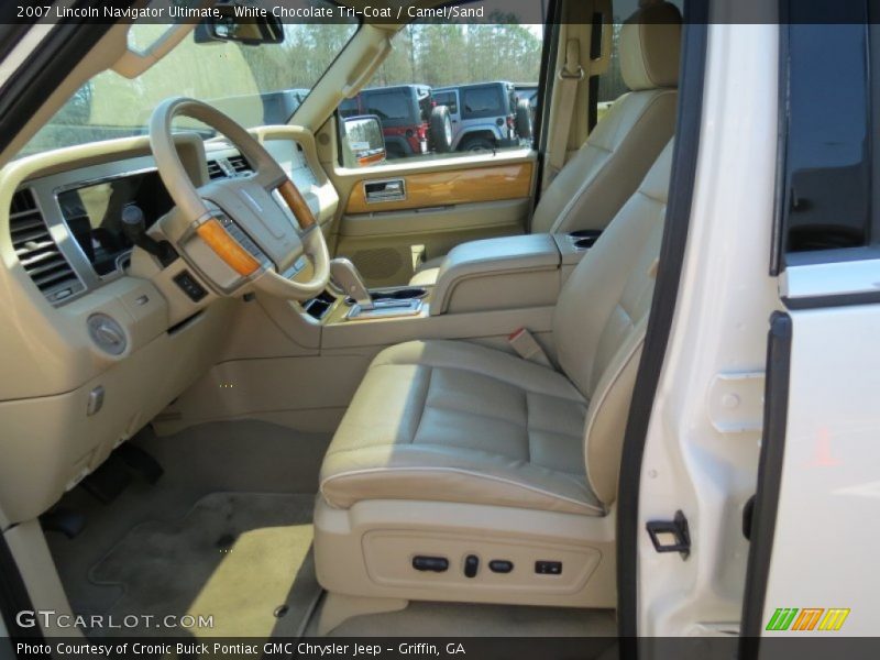White Chocolate Tri-Coat / Camel/Sand 2007 Lincoln Navigator Ultimate