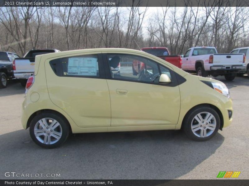 Lemonade (Yellow) / Yellow/Yellow 2013 Chevrolet Spark LS