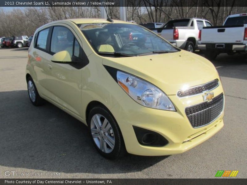 Lemonade (Yellow) / Yellow/Yellow 2013 Chevrolet Spark LS