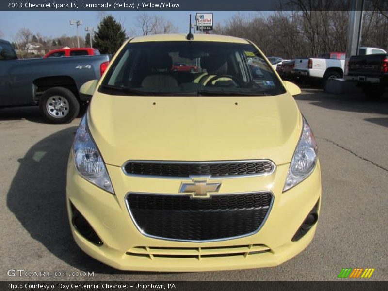 Lemonade (Yellow) / Yellow/Yellow 2013 Chevrolet Spark LS