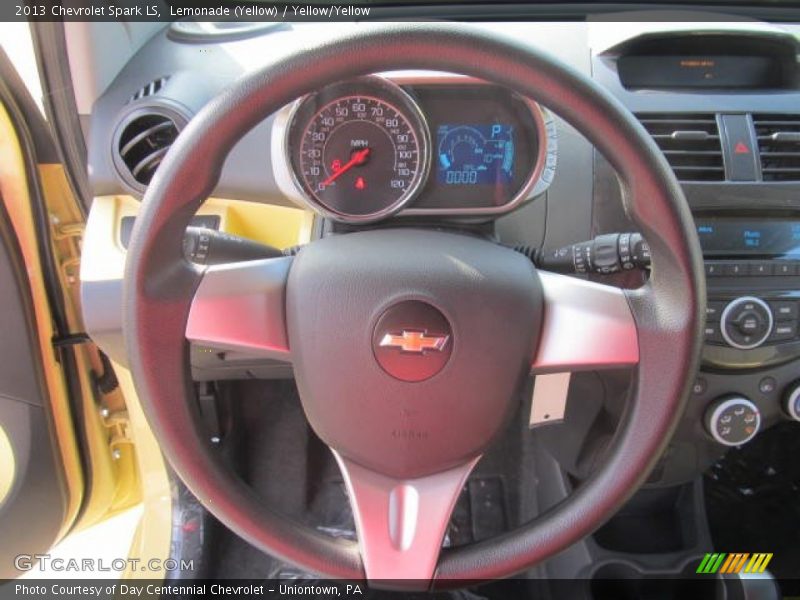 Lemonade (Yellow) / Yellow/Yellow 2013 Chevrolet Spark LS