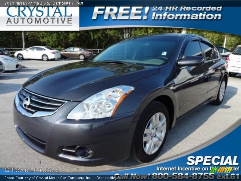 Dark Slate / Frost 2010 Nissan Altima 2.5 S