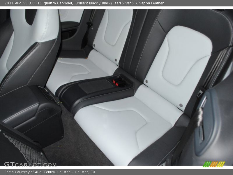 Rear Seat of 2011 S5 3.0 TFSI quattro Cabriolet