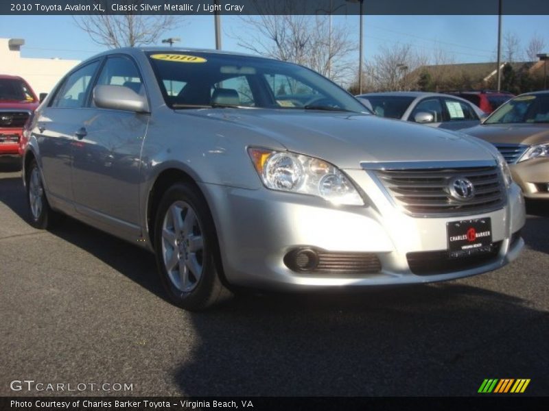 Classic Silver Metallic / Light Gray 2010 Toyota Avalon XL
