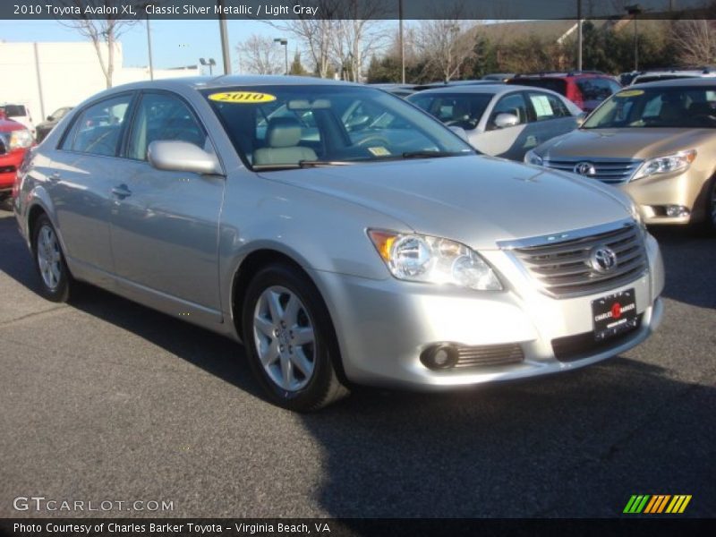 Classic Silver Metallic / Light Gray 2010 Toyota Avalon XL