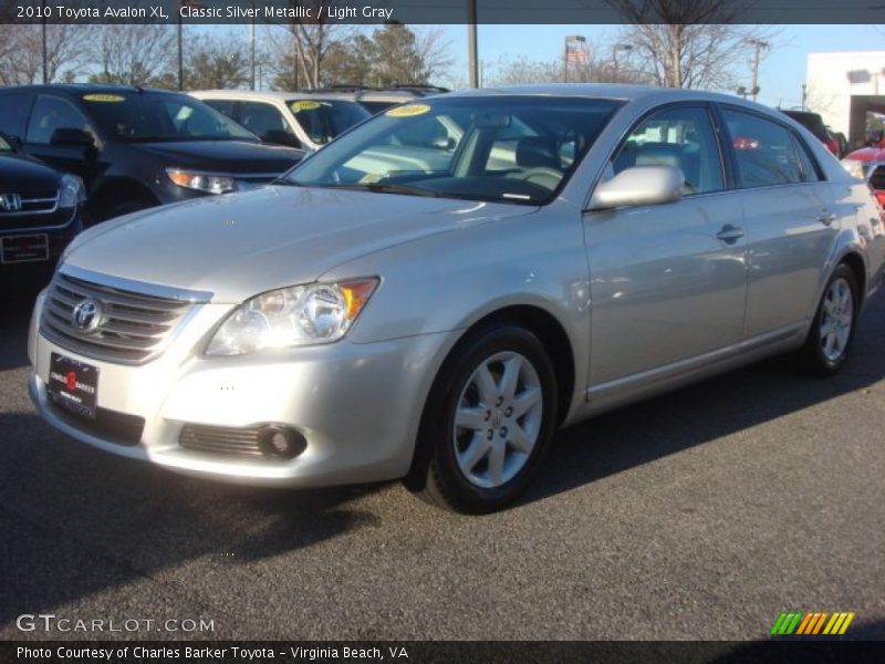 Classic Silver Metallic / Light Gray 2010 Toyota Avalon XL
