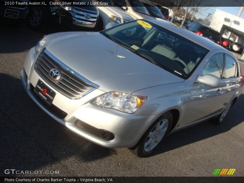 Classic Silver Metallic / Light Gray 2010 Toyota Avalon XL