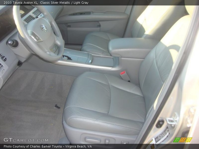  2010 Avalon XL Light Gray Interior