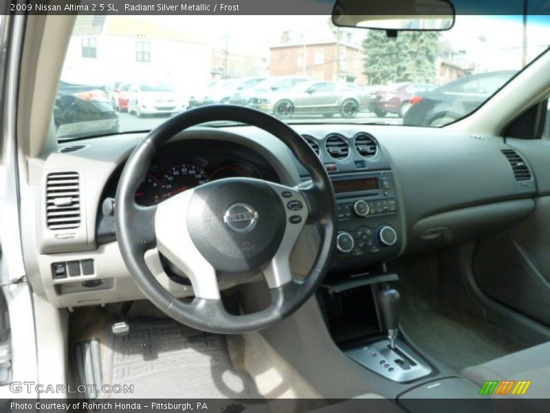 Radiant Silver Metallic / Frost 2009 Nissan Altima 2.5 SL