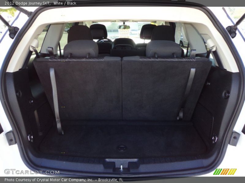 White / Black 2012 Dodge Journey SXT