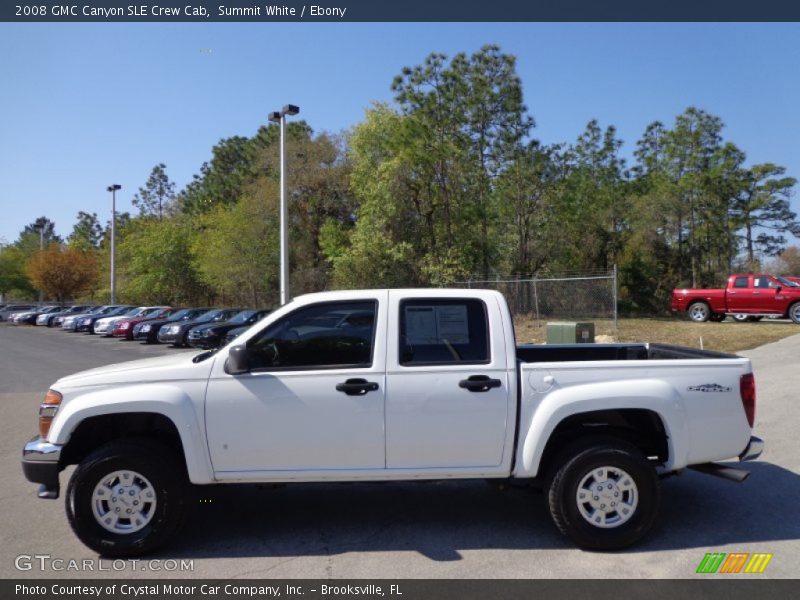  2008 Canyon SLE Crew Cab Summit White