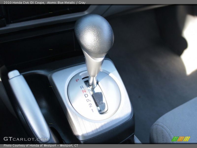  2010 Civic EX Coupe 5 Speed Automatic Shifter
