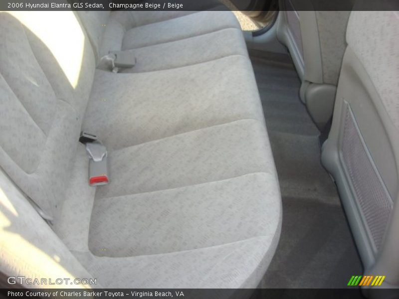 Champagne Beige / Beige 2006 Hyundai Elantra GLS Sedan