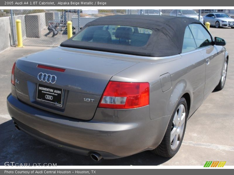 Alpaka Beige Metallic / Beige 2005 Audi A4 1.8T Cabriolet