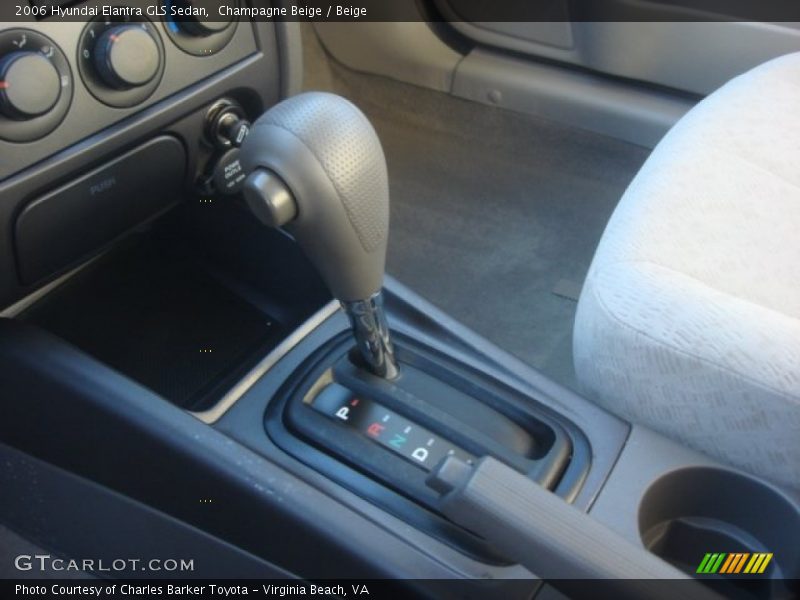 Champagne Beige / Beige 2006 Hyundai Elantra GLS Sedan