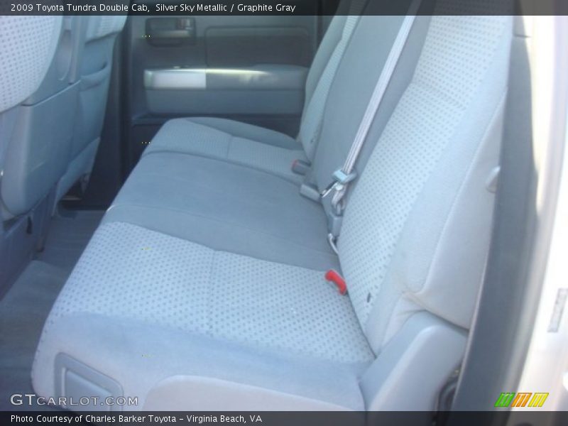 Silver Sky Metallic / Graphite Gray 2009 Toyota Tundra Double Cab