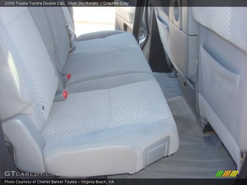 Silver Sky Metallic / Graphite Gray 2009 Toyota Tundra Double Cab