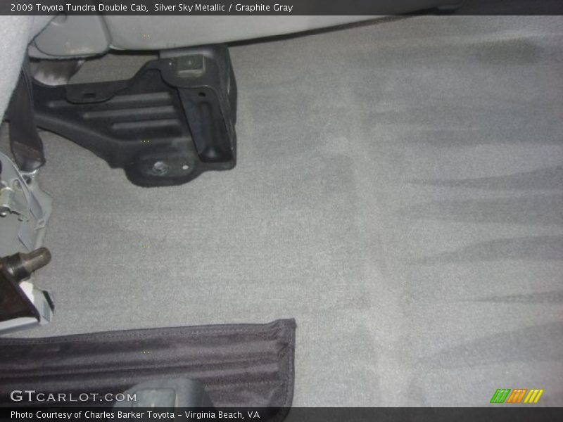 Silver Sky Metallic / Graphite Gray 2009 Toyota Tundra Double Cab