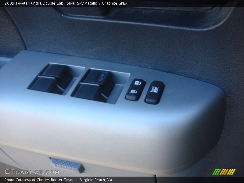 Silver Sky Metallic / Graphite Gray 2009 Toyota Tundra Double Cab