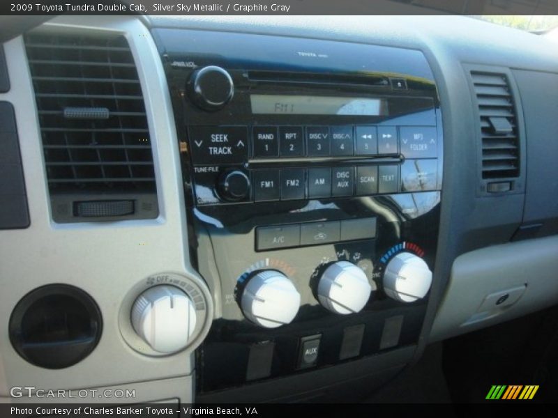 Silver Sky Metallic / Graphite Gray 2009 Toyota Tundra Double Cab