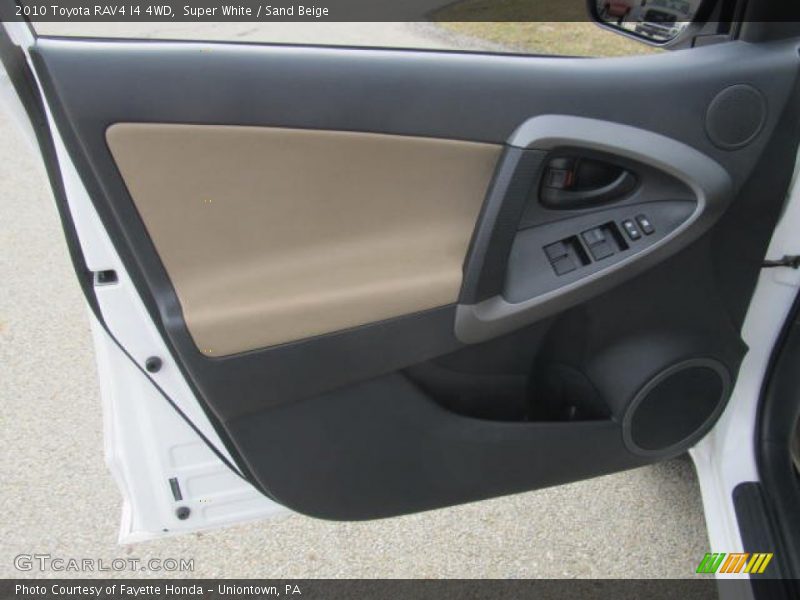 Door Panel of 2010 RAV4 I4 4WD