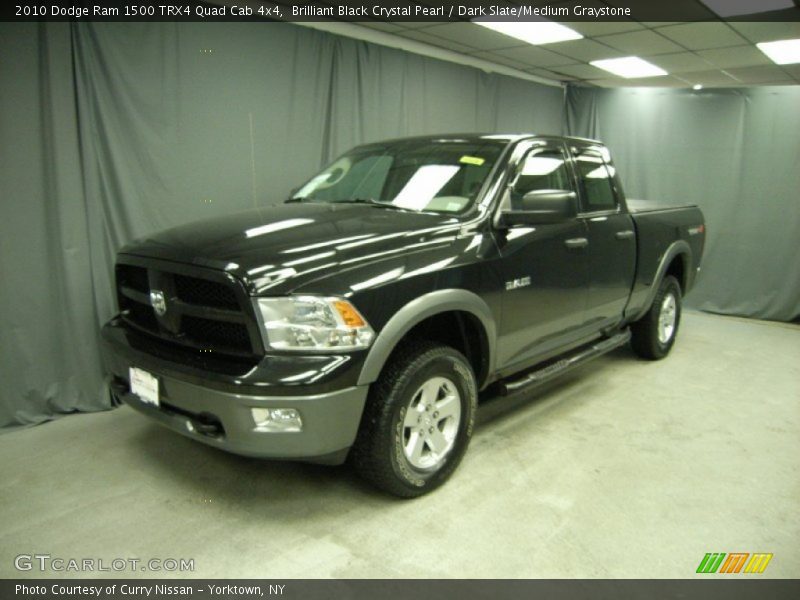 Brilliant Black Crystal Pearl / Dark Slate/Medium Graystone 2010 Dodge Ram 1500 TRX4 Quad Cab 4x4