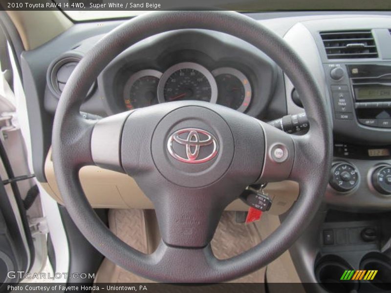  2010 RAV4 I4 4WD Steering Wheel