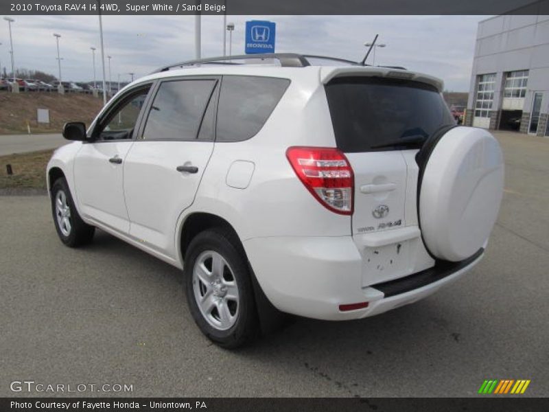  2010 RAV4 I4 4WD Super White