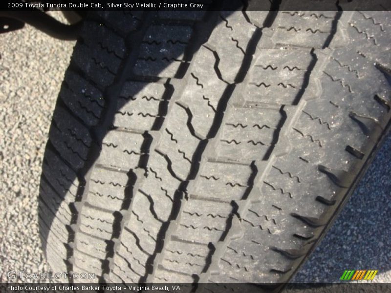 Silver Sky Metallic / Graphite Gray 2009 Toyota Tundra Double Cab